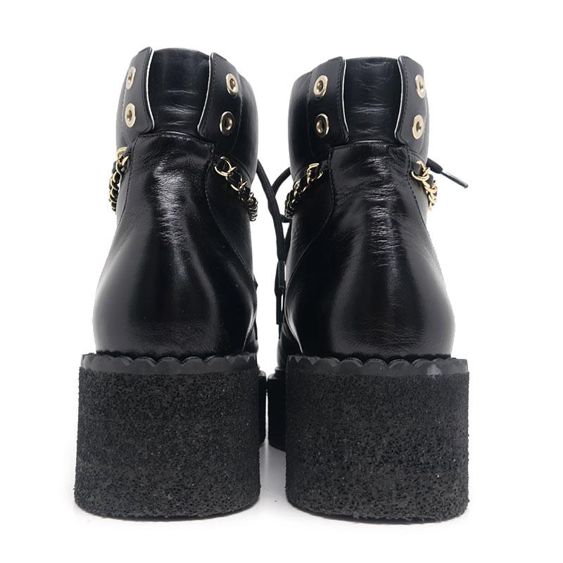 CHANEL（シャネル） ショートブーツ プラットフォーム G39332 サイズ37