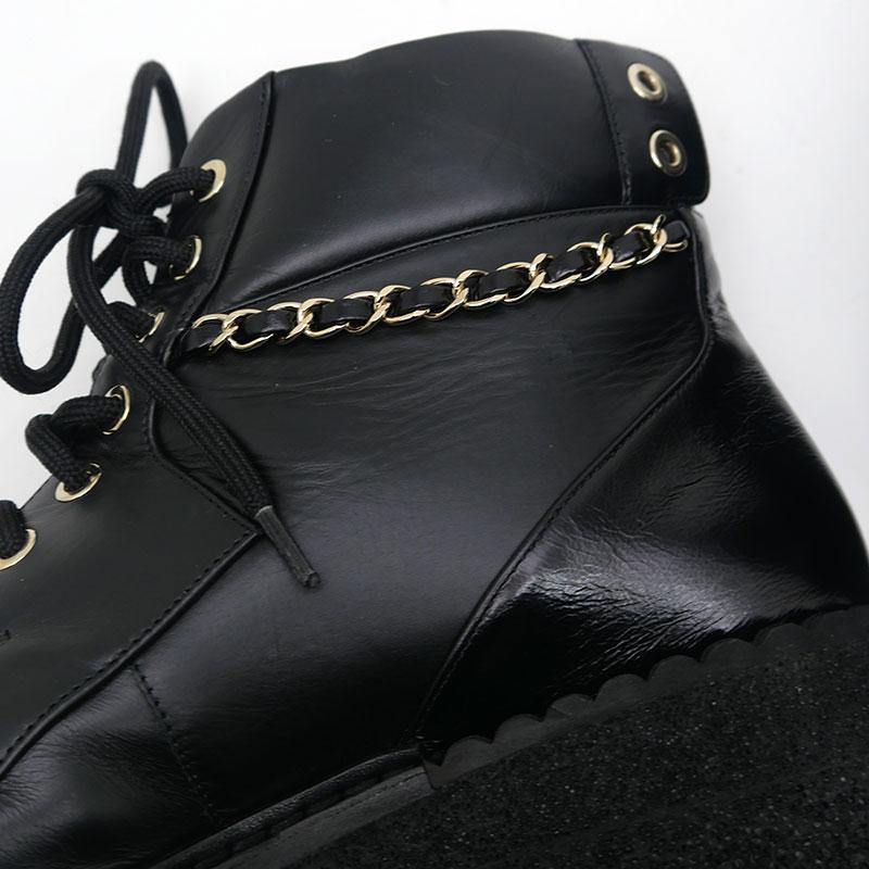 CHANEL（シャネル） ショートブーツ プラットフォーム G39332 サイズ37