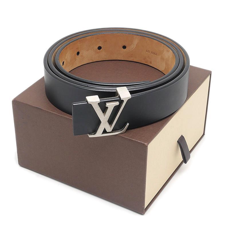 LOUIS VUITTON（ルイ・ヴィトン） サンチュール LVイニシャル レザー 
