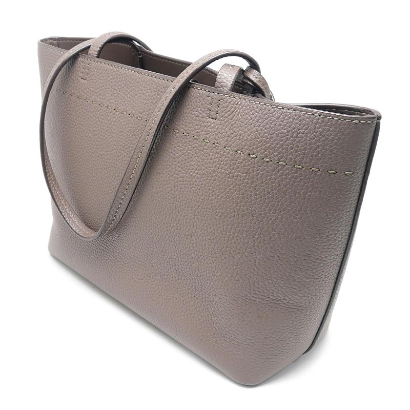 トリーバーチ TORY BURCH マックグロートートバッグ シルバーメイプル