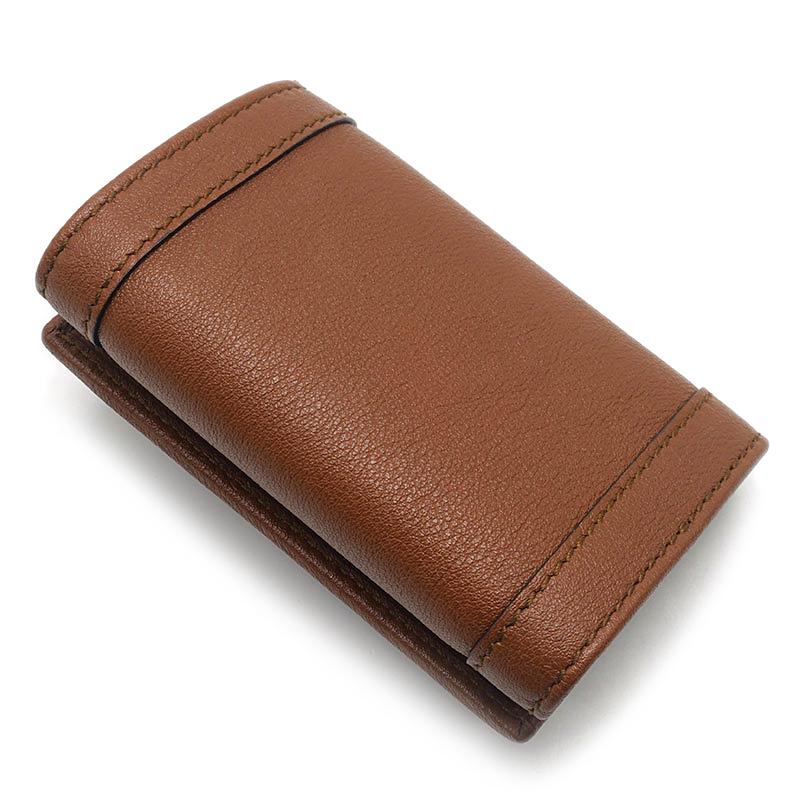GUCCI キーケース　DIANAバンブー　ブラウンレザー　新品　ギフト包装済 GUCCI（グッチ） ダイアナ バンブー 6連キーケース ブラウン 箱・保存