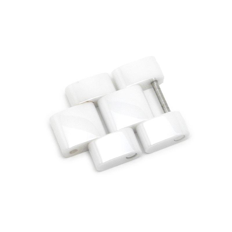 新品未使用　CHANEL J12 ホワイト　コマ(2コマ) コマケース付き CHANEL（シャネル） CHANEL J12用 2コマ ホワイト セラミック 駒のみ