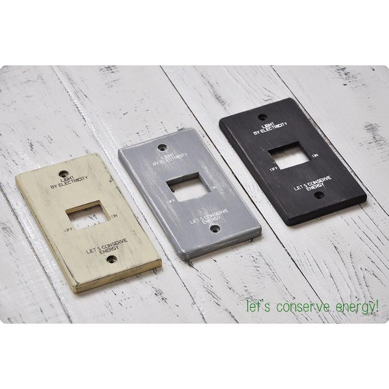 木製 スイッチプレート スイッチカバー アンティーク風 Conserve おしゃれ かわいい 電気 コンセントプレート Diy 交換 くらしたのしもう屋 Yahoo店 通販 Yahoo ショッピング
