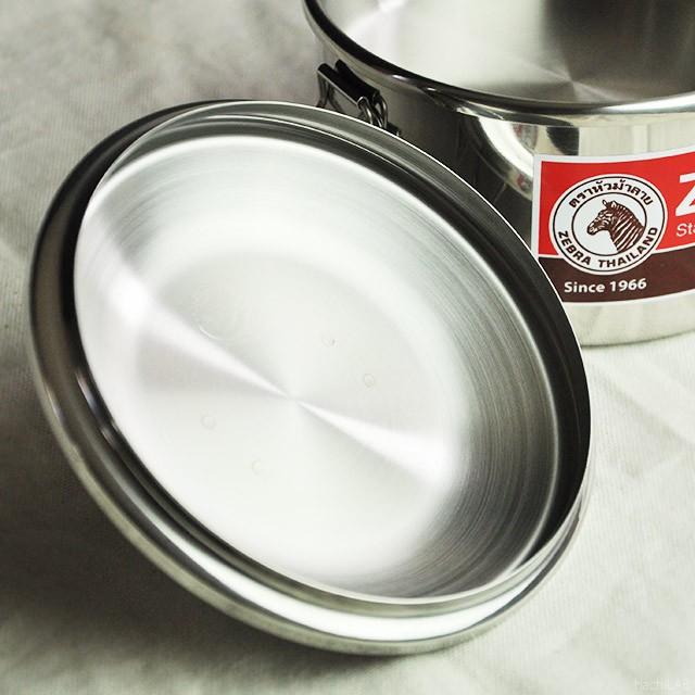 zebra（ゼブラ）ステンレス ランチボックス/弁当箱 丸型 12cm 爆買