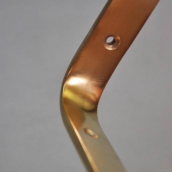 真鍮 棚受け金具 ブラスシェルフ150×150mm Sサイズ 1個 爆買