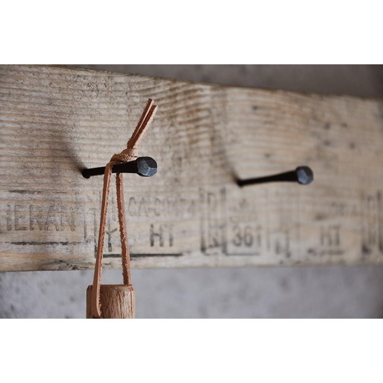 レトロ 鉄 釘 「鍛造アイアンネイル」 64mm 3本入/アンティーク