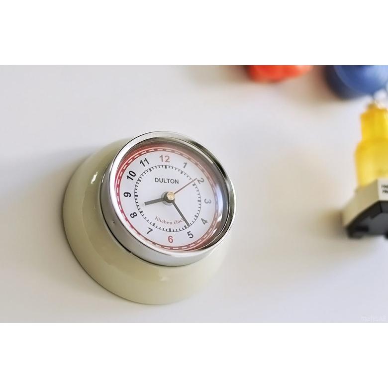DULTON キッチンクロック 9色 アナログ マグネット 時計 爆買 : くらし