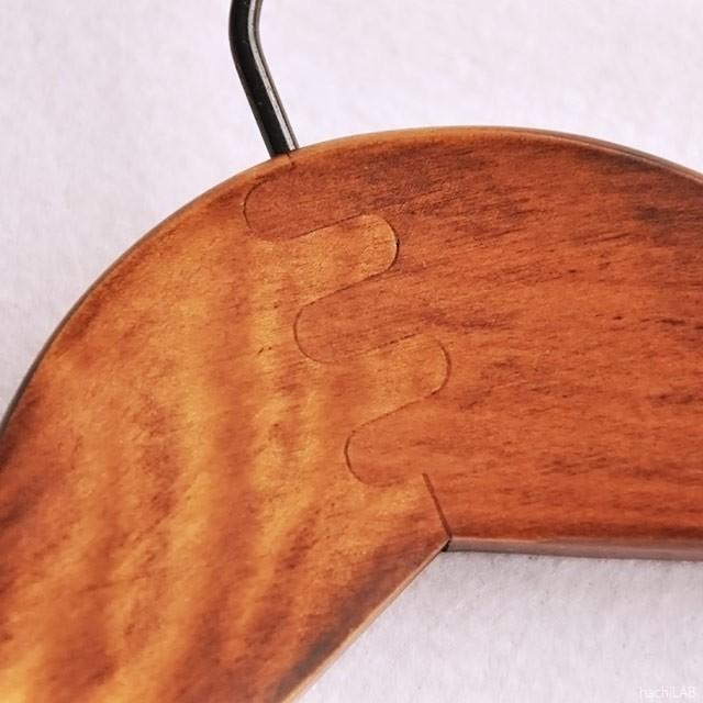 木製 ハンガー 「ウッドハンガー Lサイズ」 W39 /大人用 レディース