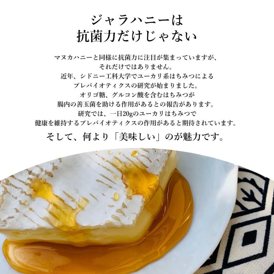 はちみつ ジャラハニー 250g 西オーストラリア産 ユーカリ ハーブ 希少 天然はちみつ 抗菌力 腸内細菌 健康 プレバイオティクス TA35 単一養蜂家 |  | 02