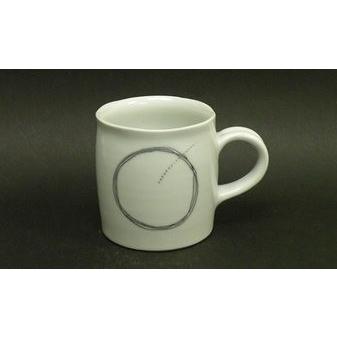 砥部焼　マグカップ　円模様　　陶彩窯　焼き物　陶器 | 