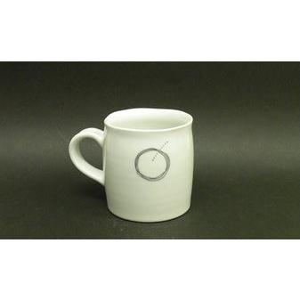 砥部焼　マグカップ　円模様　　陶彩窯　焼き物　陶器 |  | 01