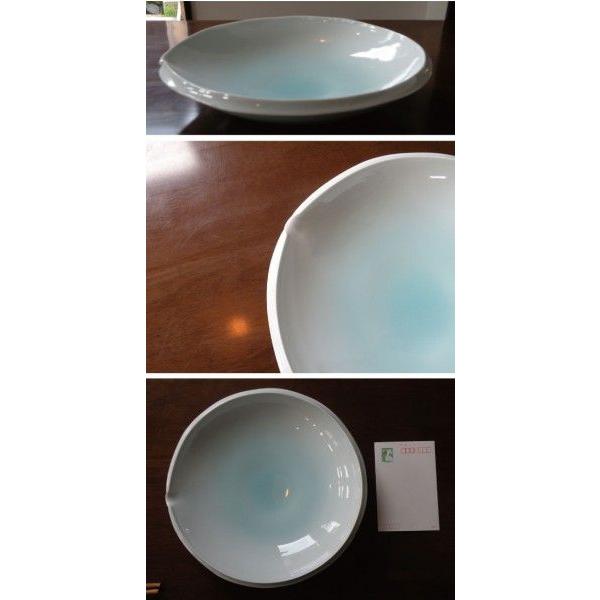 砥部焼　片口  大鉢　白磁　陶彩窯　焼き物　陶器 |  | 01