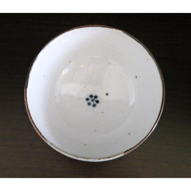 砥部焼　　茶碗　小　小梅文　なずな文　蝶文　菊文　菱文　古砥部　陶彩窯　焼き物　陶器 |  | 08