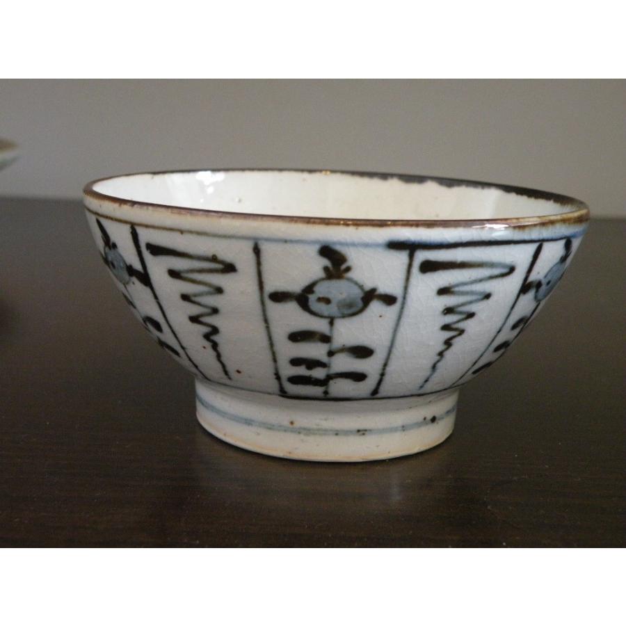 砥部焼　　茶碗　B柄　なずな文　大　古砥部　陶彩窯　焼き物　陶器 |  | 01