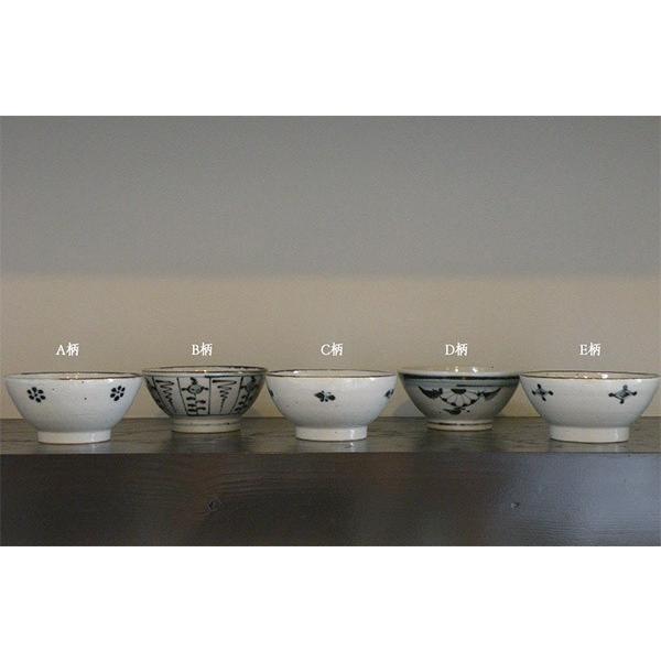 砥部焼　　茶碗　B柄　なずな文　大　古砥部　陶彩窯　焼き物　陶器 |  | 03