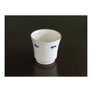 砥部焼　湯のみ　C(蝶）柄　古砥部　陶彩窯　焼き物　陶器 | 