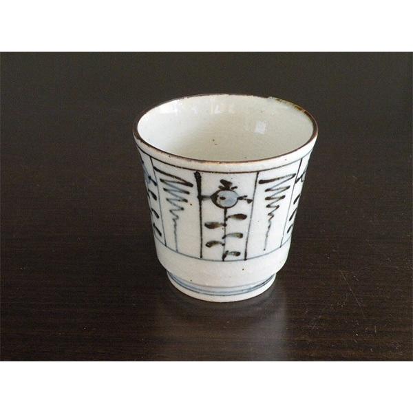 砥部焼　湯のみ　B柄　なずな文　古砥部　陶彩窯　焼き物　陶器 | 