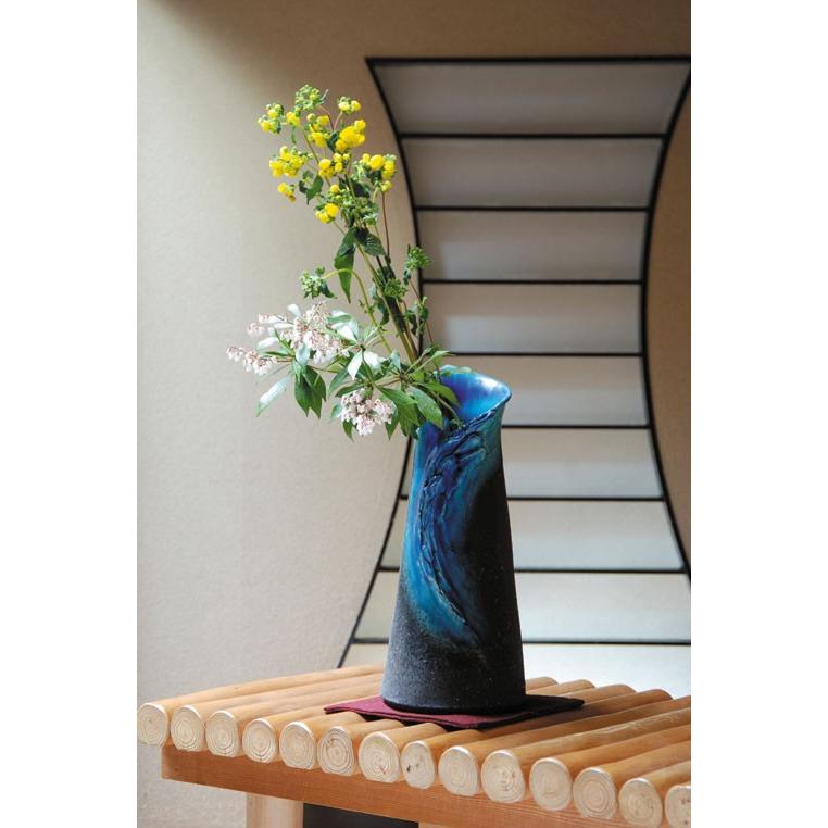 信楽焼　清流花入　花器 | 
