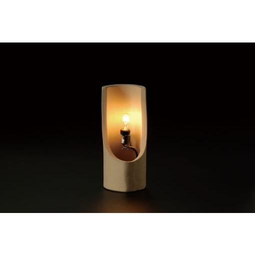 信楽焼　灯り　扇型あかり　大　室内用 |  | 01