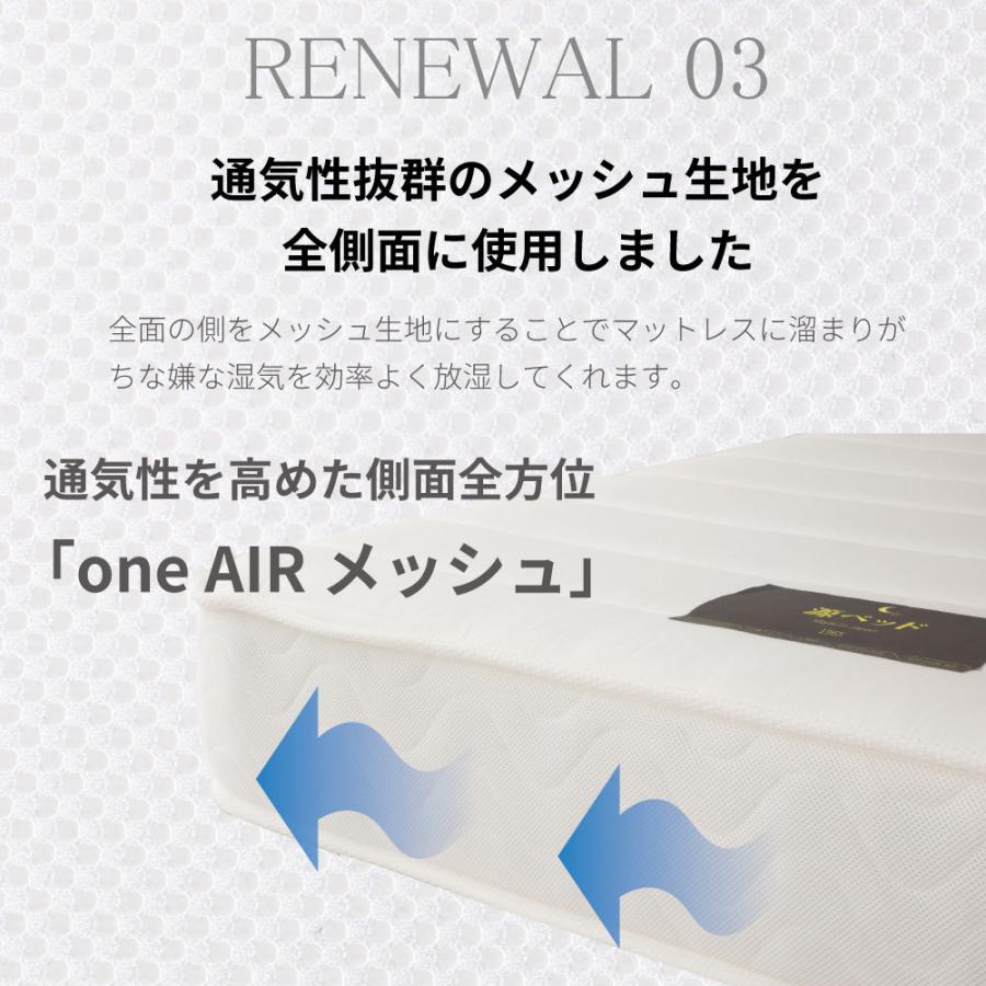 夜香ハイグレード　ポケットコイルマットレス　日本製　硬さが選べる　厚み23cm　マットレス　ポケットコイル  クイーン　Q |  | 07