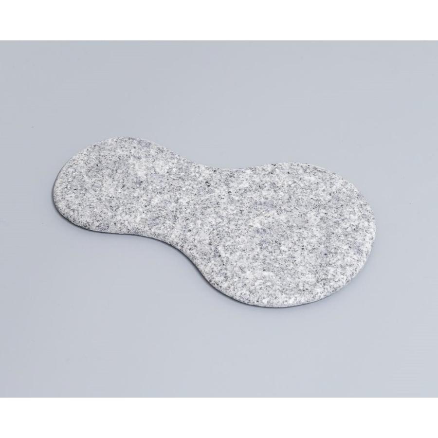 小皿　石の小皿　Plate  MON  ひょうたん　豆皿　和菓子皿  庵治石  AJI PROJECT  OT-COASTER-mon-hyotan | 