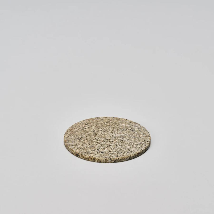 コースター　Coaster   プレート　プランタープレート　 庵治石  AJI PROJECT  CS-COASTER-sabi | 