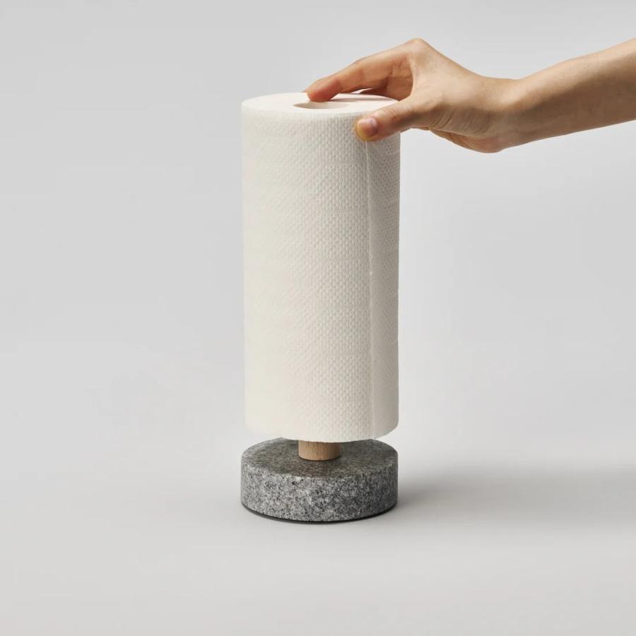 ロールペーパースタンド　roll towel stand　 庵治石  AJI PROJECT　CS-TOWEL STAND / komame |  | 01
