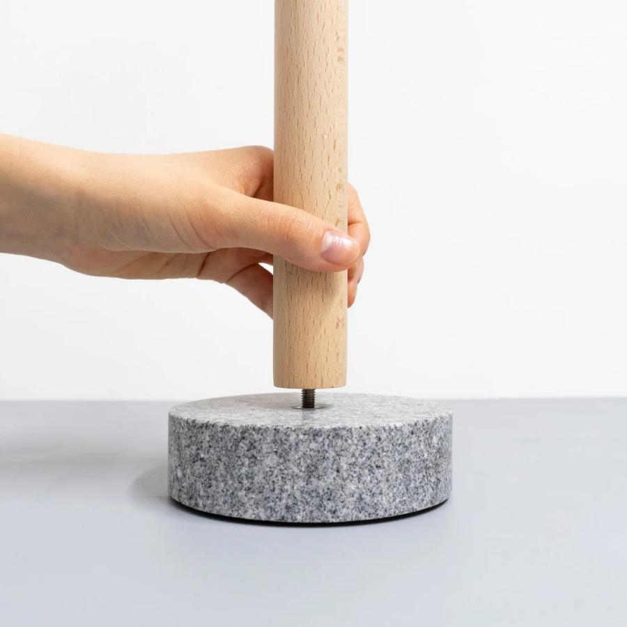 ロールペーパースタンド　roll towel stand　 庵治石  AJI PROJECT　CS-TOWEL STAND / komame |  | 05