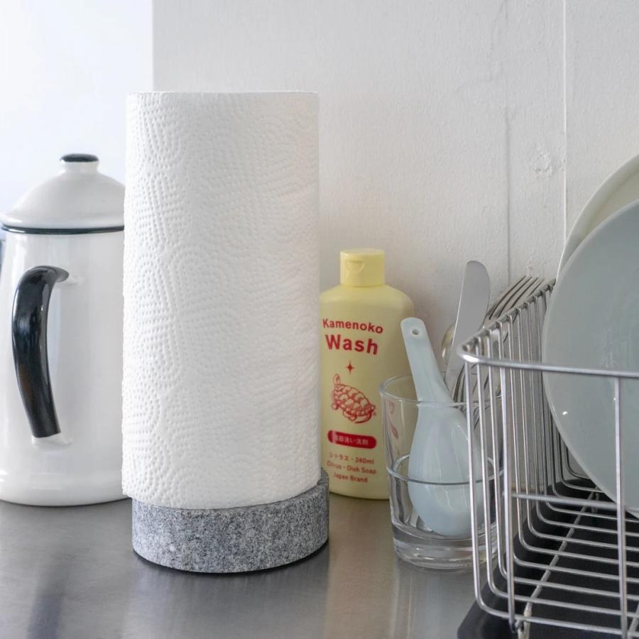 ロールペーパースタンド　roll towel stand　 庵治石  AJI PROJECT　CS-TOWEL STAND / komame |  | 06