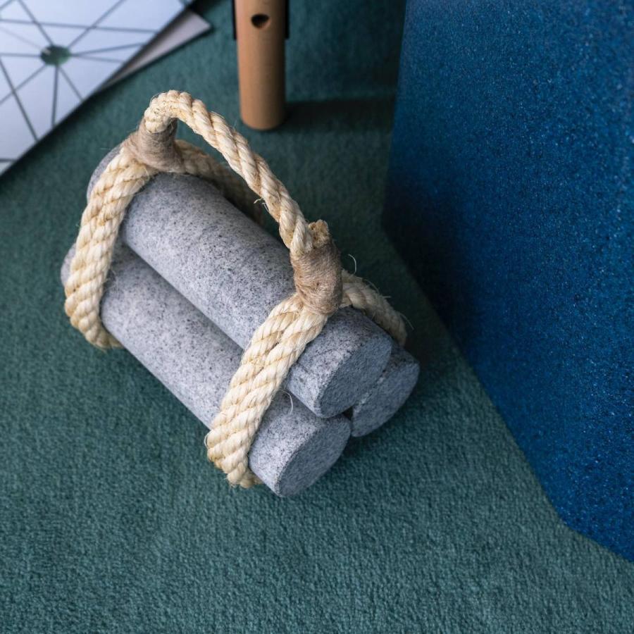 ドアストッパー door stopper   庵治石  CS - STOPPER/A/komame   ATORA   AJI PROJECT |  | 02