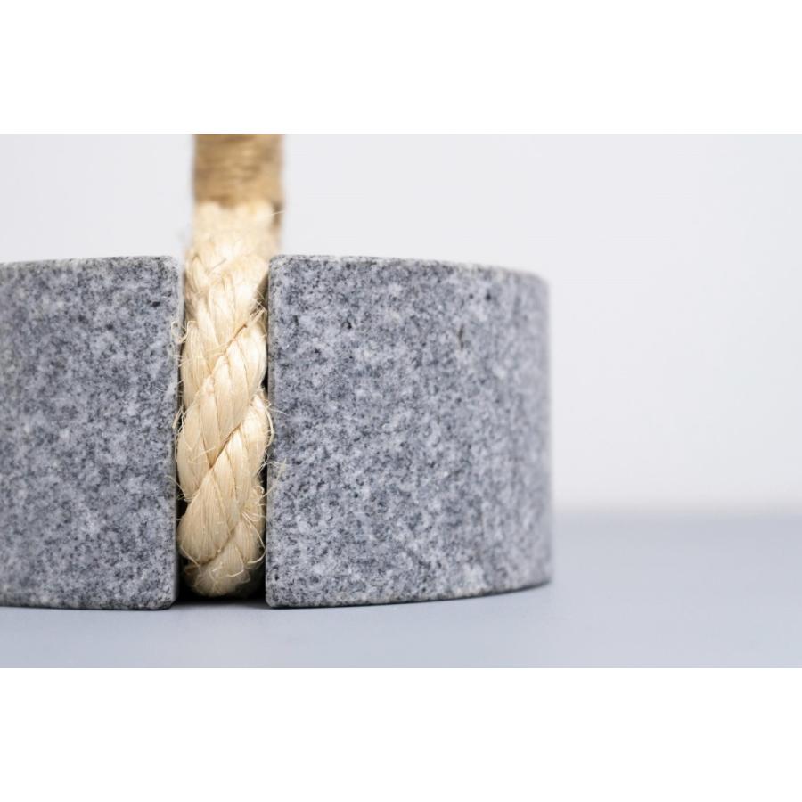 漬物石　ドアストッパー  庵治石  CS-STOPPER/B/komame   AJI PROJECT  POUND |  | 03