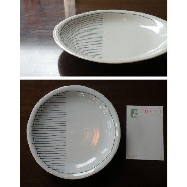 砥部焼　皿　呉須象嵌　8寸皿　食器皿　陶彩窯　焼き物　陶器 |  | 01