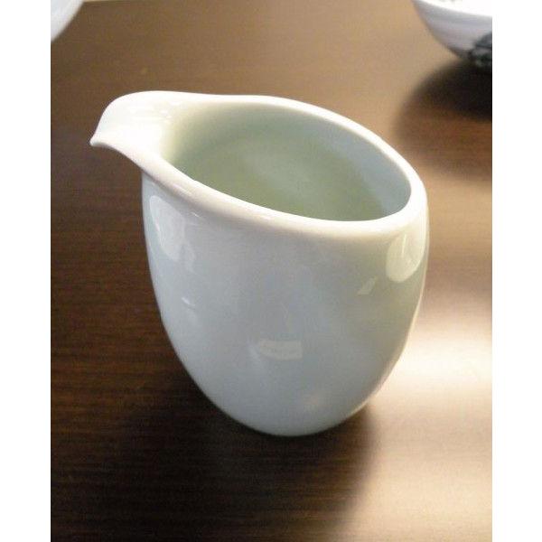 砥部焼 酒器  徳利 　とっくり 　ドレッシングorソース入れ　　淡青白磁　焼き物　陶器　陶彩窯 | 
