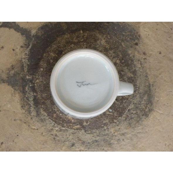 砥部焼　コーヒーカップ＆ソーサー　コーヒーカップ　花切立　焼き物　陶器　陶彩窯 |  | 02