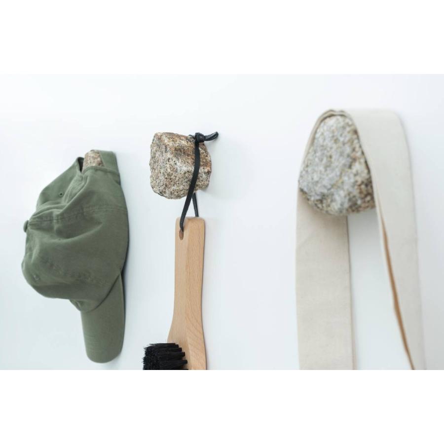 壁掛けフック　 Hook　RS - HOOK / sabi　庵治石  自然　石  AJI PROJECT |  | 01