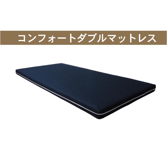 【法人様限定販売】マットレス　介護マットレス 　コンフォートダブルマットレ ス　国産/日本製　 83幅ショート　ＫＭＰＲ−83BS　ライフモア | 