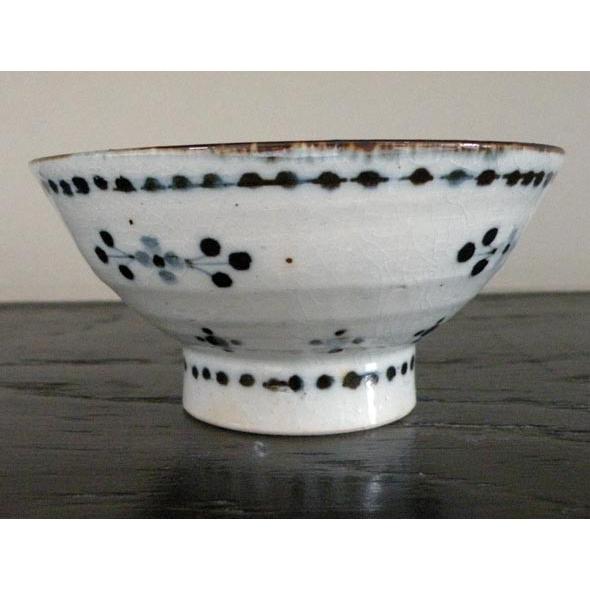 砥部焼　小花文　茶碗　ブルー　 陶彩窯　 焼き物　陶器 | 