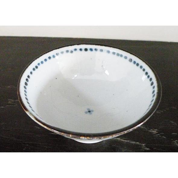 砥部焼　小花文　茶碗　ブルー　 陶彩窯　 焼き物　陶器 |  | 01