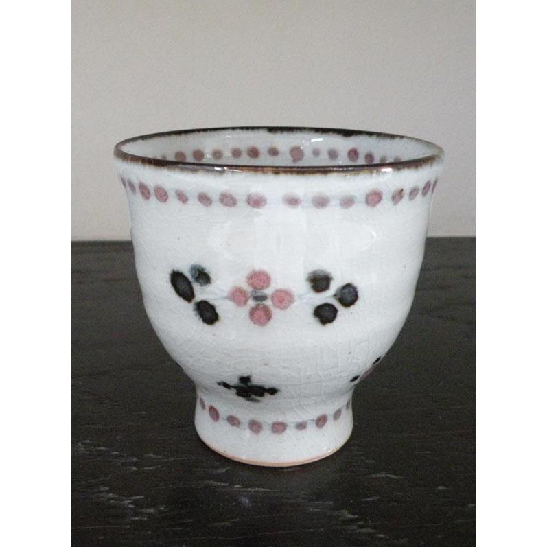 砥部焼　磁器角瓶　下り朱花文 DSC05350.jpg