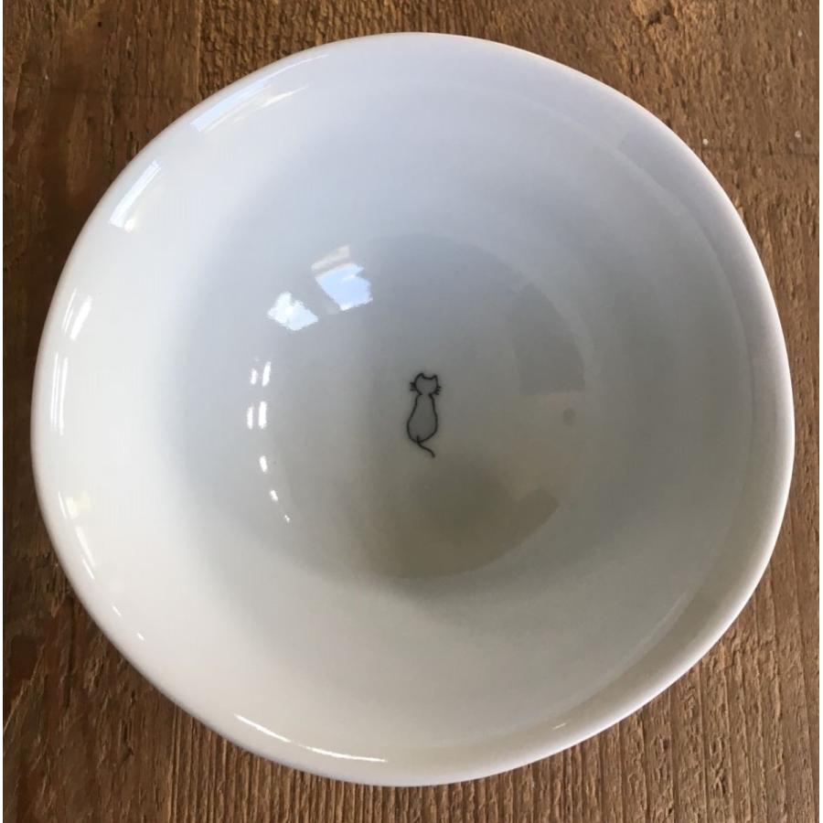 砥部焼　茶わん　小　猫　ネコ茶碗　陶彩窯　焼き物　陶器 |  | 01