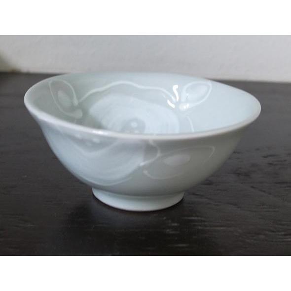 砥部焼　ぐいのみ　イッチン　椿　木箱入り　　陶彩窯　焼き物　陶器 |  | 04