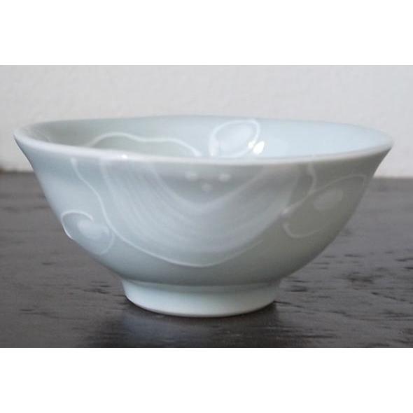 砥部焼　ぐいのみ　イッチン　椿　陶彩窯　焼き物　陶器 |  | 03