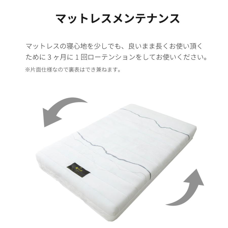 電動ベッド用マットレス  夜香care（ケア）  日本製　ポケットコイル セミダブル　SD　介護用 コンパクト梱包　送料無料　日圧縮P673 |  | 15