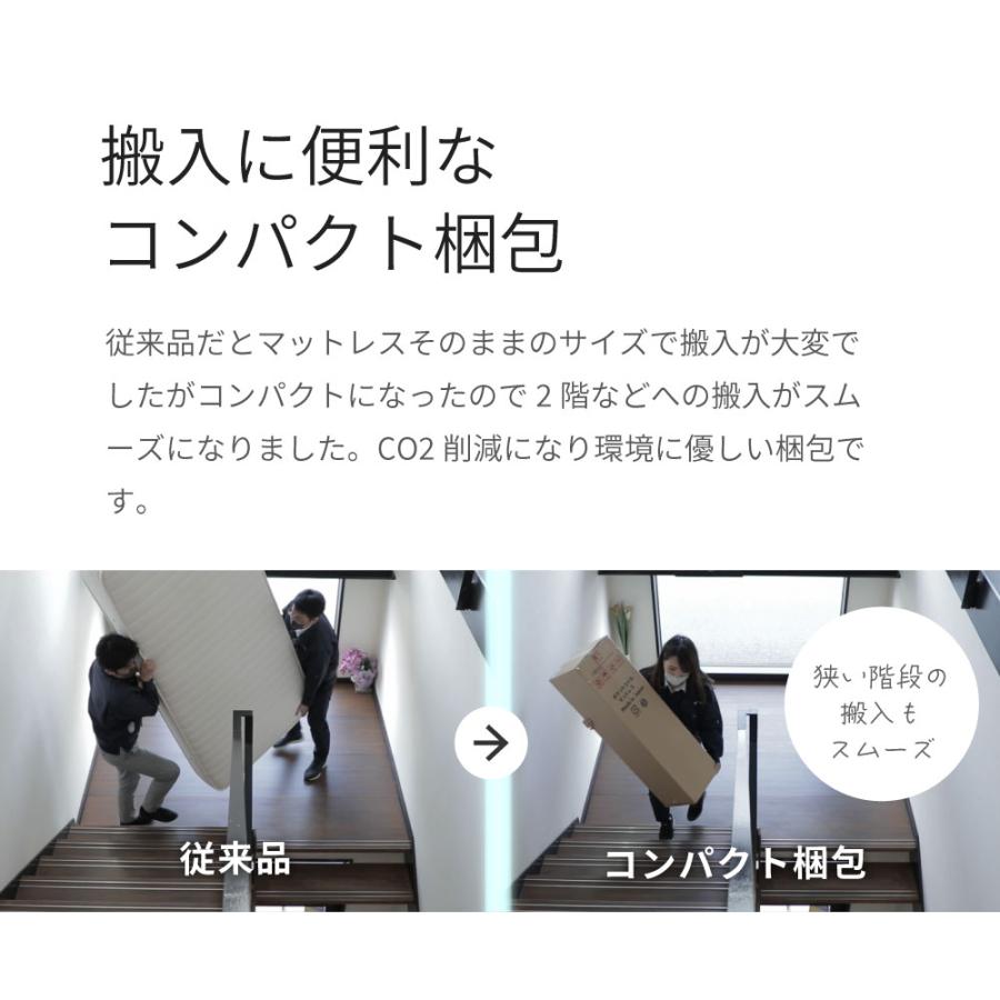 夜香スタンダード3　ポケットコイルマットレス　日本製　スタンダードタイプ　厚み18cm　マットレス　ポケットコイル  ダブル  D  Ｐ660 |  | 04