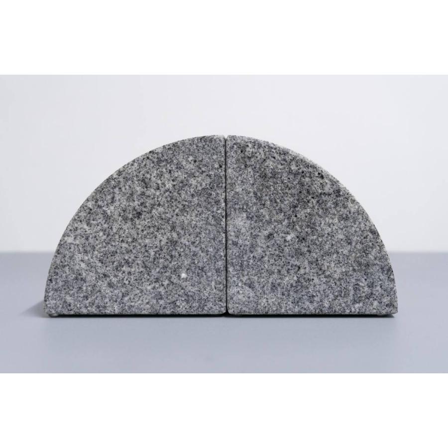 ブックエンド　Bookend 　庵治石  AJI PROJECT   CS-BOOK END/A/komame |  | 03