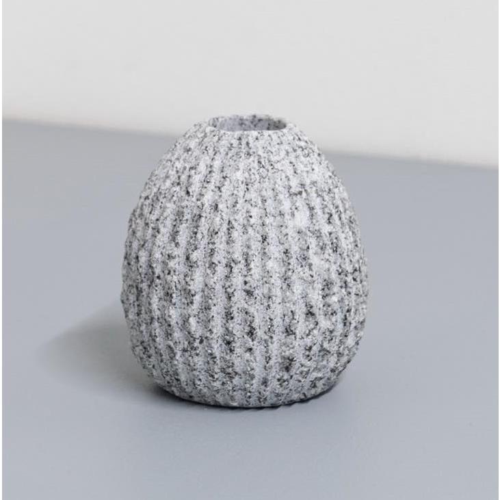 花器　花瓶　flower vase  OT-VASE-sabo-B　庵治石  AJI PROJECT　　SABO-3　 | 