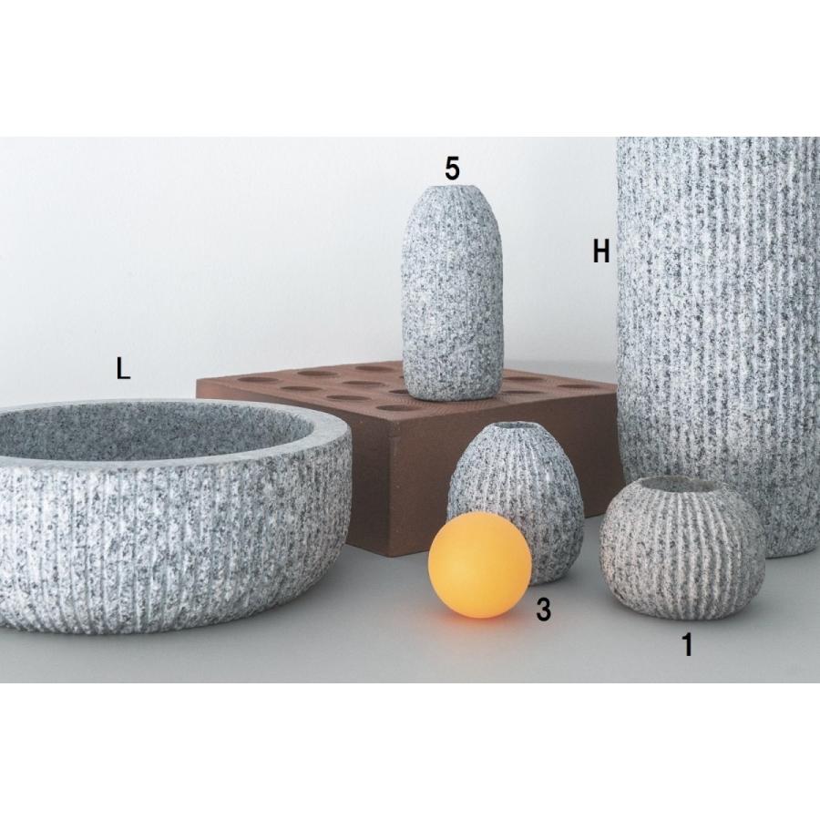 花器　花瓶　flower vase  OT-VASE-sabo-C　庵治石  AJI PROJECT　SABO-5 |  | 04