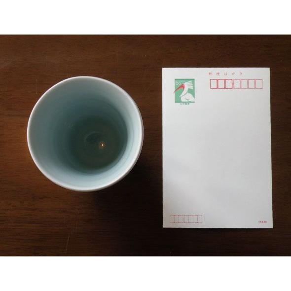 砥部焼　 フリーカップ　淡青白磁　陶彩窯　焼き物　陶器 |  | 01