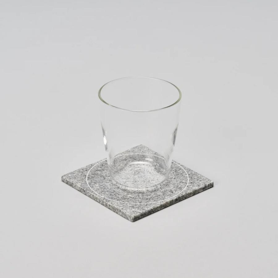 コースター　Coaster   プレート　プランタープレート 正方形　 庵治石  AJI PROJECT  SS-COASTER-circle1-komame |  | 01