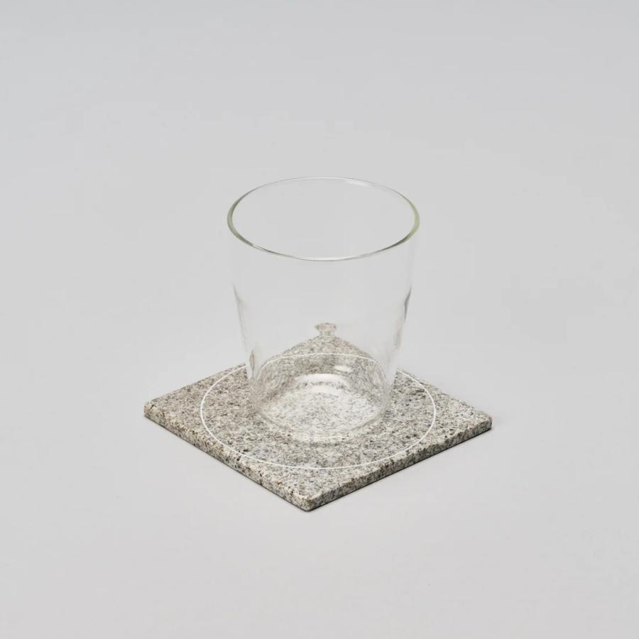 コースター　Coaster   プレート　プランタープレート 正方形　 庵治石  AJI PROJECT  SS-COASTER-circle1-sabi |  | 01